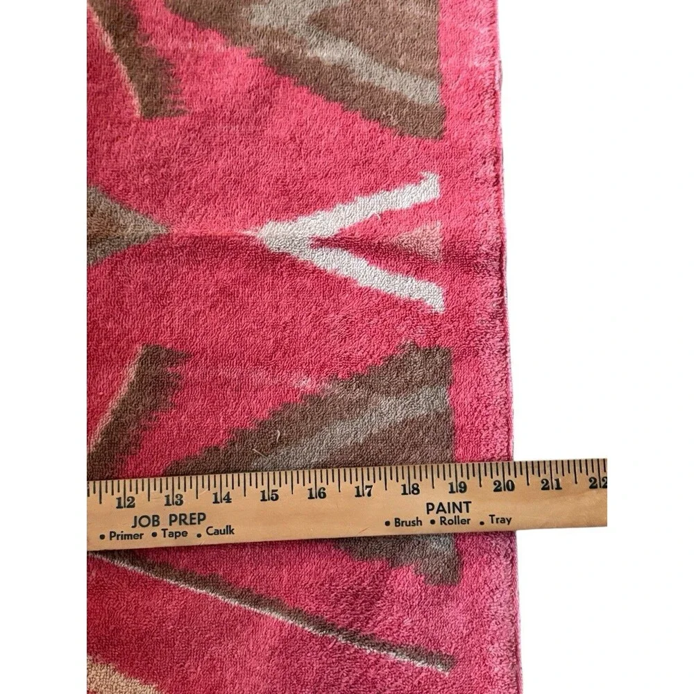 Vtg Ralph Lauren Bath Towel Southwest Aztec Tribal hand Towel 29”x20”